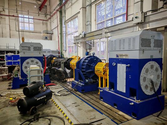 SSCD500-1500/3800 500kW 3183 Nm Sistem Bangku Uji Dinamometer Tipe Transmisi