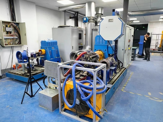 SSCG110-3000/10000 110kW Keakuratan Tinggi Perbaikan Mudah Sistem Bangku Uji Dinamometer Listrik untuk Uji Kinerja Mesin