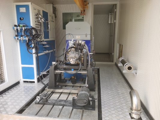 SSCH120-3000/15000 AC Dynamometer Test Bench untuk pengujian motor kendaraan energi baru yang dipasang di kontainer