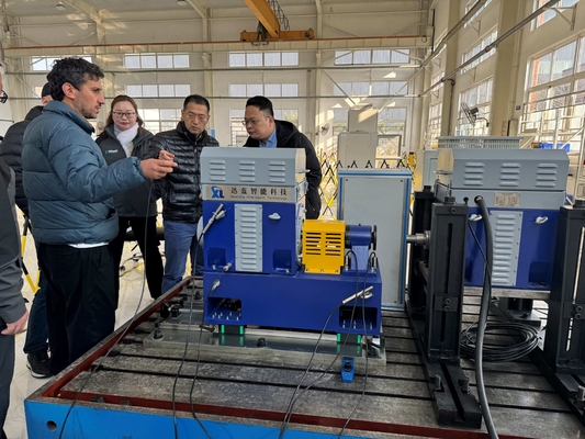 SSCG60-3500/12000 12000 RPM Keakuratan Tinggi Operasi Mudah Drive Kinerja Dinamometer Test Bench