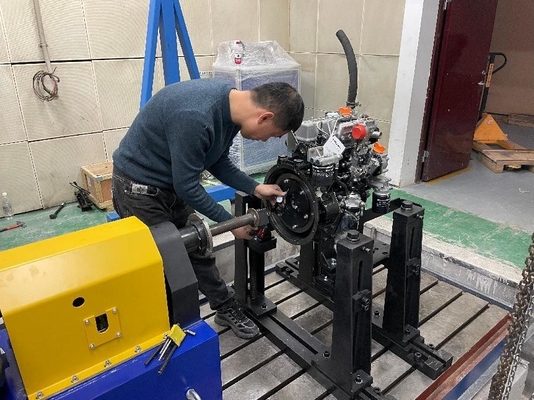 SSCG110-2500/9000 ±0.2%FS 110kW 9000RPM Keakuratan Tinggi, Keandalan Tinggi, Kinerja Mesin Respon Dinamis Tinggi Sistem Bangku Uji Dinamometer AC