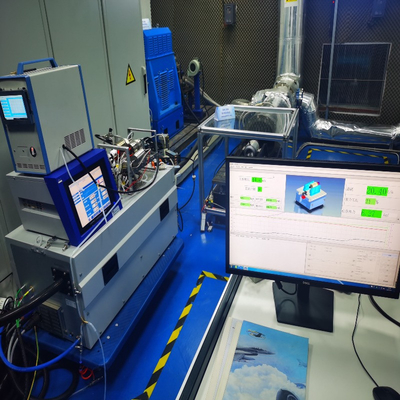 SSCH11-25000/50000 ±0.2%FS 11kW 64Nm 50000rpm Keakuratan Tinggi Biaya Rendah Mesin Turbojet Performance Test Bench System Untuk Mengukur Kinerja Mesin Aero