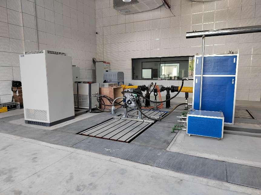 SSCD200-1000/3300 200kW 1910 Nm ±0.2%FS Keakuratan Tinggi Keandalan Tinggi Sistem Bangku Uji Dinamometer Listrik untuk Uji Kinerja Poros