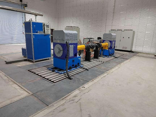 SSCD200-1000/3300 200kW 1910 Nm ±0.2%FS Keakuratan Tinggi Keandalan Tinggi Sistem Bangku Uji Dinamometer Listrik untuk Uji Kinerja Poros