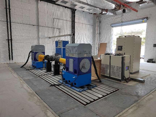 SSCD200-1000/3300 200kW 1910 Nm ±0.2%FS Keakuratan Tinggi Keandalan Tinggi Sistem Bangku Uji Dinamometer Listrik untuk Uji Kinerja Poros