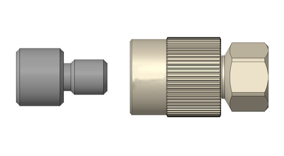 TF240 Series Threaded Stainless Steel And Aluminium Alloy Hand Screwing Type Quick Connect Coupling