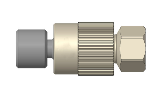 TF240 Series Threaded Stainless Steel And Aluminium Alloy Hand Screwing Type Quick Connect Coupling