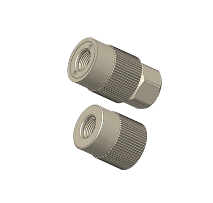 TF240 Series Threaded Stainless Steel And Aluminium Alloy Hand Screwing Type Quick Connect Coupling