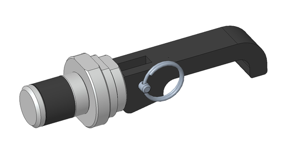 Stainless Steel Handle Type Quick Connect Coupling TF322 Untuk Ruang Kecil