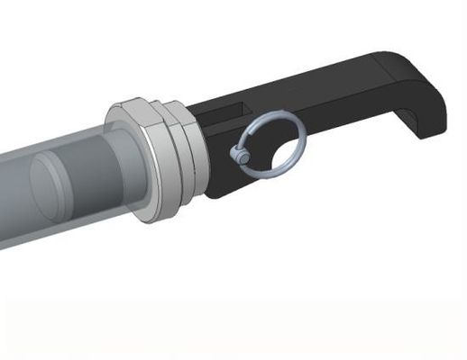 Stainless Steel Handle Type Quick Connect Coupling TF322 Untuk Ruang Kecil
