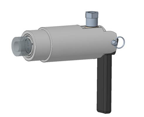 Aluminium Alloy Handle Type Quick Connect Coupling TF421 Aplikasi Tekanan Tinggi