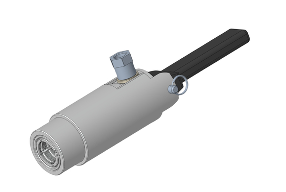 Aluminium Alloy Handle Type Quick Connect Coupling TF421 Aplikasi Tekanan Tinggi