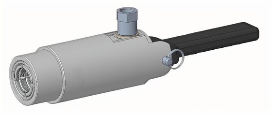 Aluminium Alloy Handle Type Quick Connect Coupling TF421 Aplikasi Tekanan Tinggi