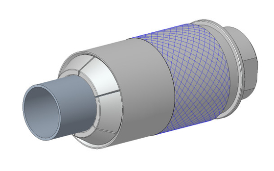 Klem lengan stainless steel tipe Quick Connect Coupling TF530