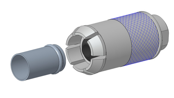 Klem lengan stainless steel tipe Quick Connect Coupling TF530