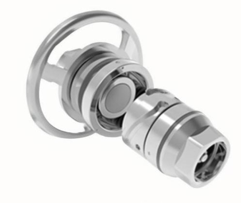 Aluminium paduan stainless steel tahan lama atau Kuningan TFC Tiga-Groove Fluid Connector