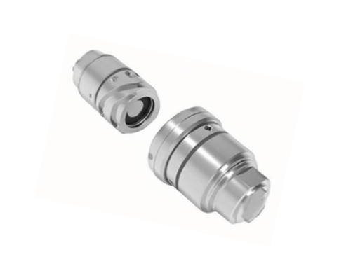 Aluminium paduan stainless steel tahan lama atau Kuningan TFC Tiga-Groove Fluid Connector