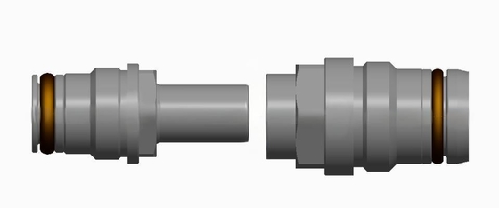 Kualitas tinggi stainless steel aluminium paduan atau kuningan TFD Blank Mating Fluid Connector