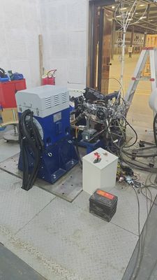 160kW Mesin Bensin Dynamometer Test Bench dengan 9000RPM Max Speed
