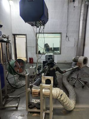 Brak Uji Dinamo Mesin Bensin 200kW dengan Kecepatan Maksimum 8000RPM