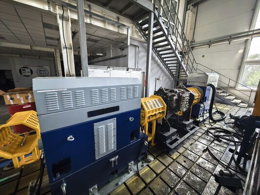 SSCD500-1500/3800 500kW 3183 Nm Sistem Bangku Uji Dinamometer Tipe Transmisi