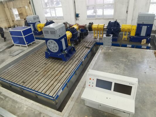 SSCD500-1500/3800 500kW 3183 Nm Sistem Bangku Uji Dinamometer Tipe Transmisi