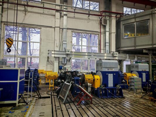 SSCD560-1800/4000 560kW 2970 Nm Jenis Transmisi Dinamometer Sistem Bangku Uji