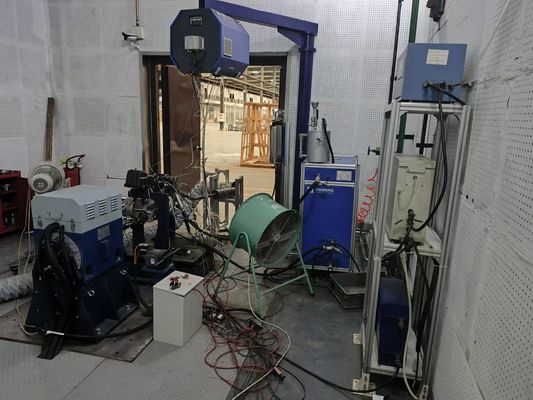 Sistem Uji Bangku Dinamometer Listrik Mesin Bensin 120kW 0.05%FS Akurasi Pengukuran
