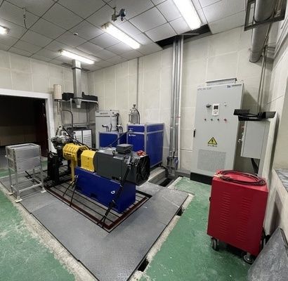 Sistem pengujian mesin diesel buatan sendiri Seelong untuk mengukur daya dan torsi