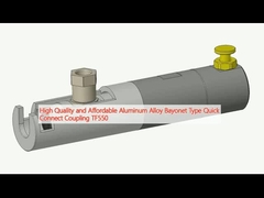 Kualitas tinggi dan terjangkau Alloy Aluminium Bayonet Tipe Quick Connect Coupling TF550